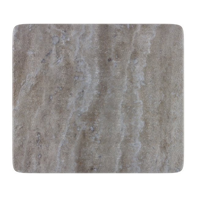 Travertine limestone look cutting board (Front)