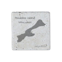 Travertine Madeline Magnet