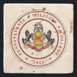   Travertine Stone Coaster  (4 stone choices)<br><div class="desc">Rest your drink on this PMC Seal Travertine Stone Coaster (4 stone choices).</div>