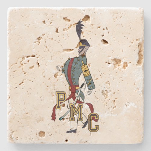  Travertine Stone Drink Coaster 4 stone choices