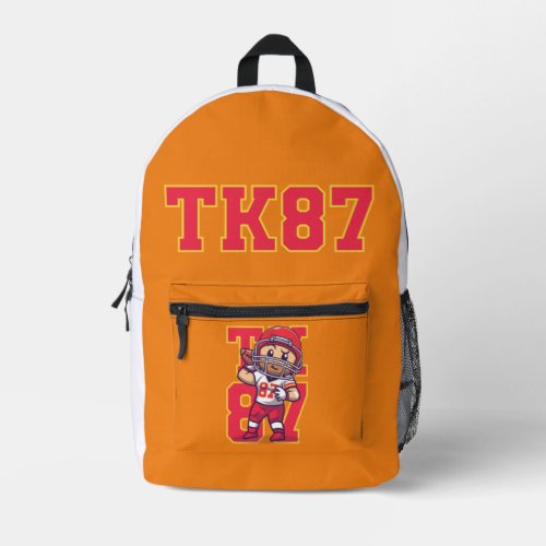 Travis K 87 American Printed Backpack