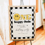 TRAVIS One Happy Dude Smile Face Birthday Welcome Poster