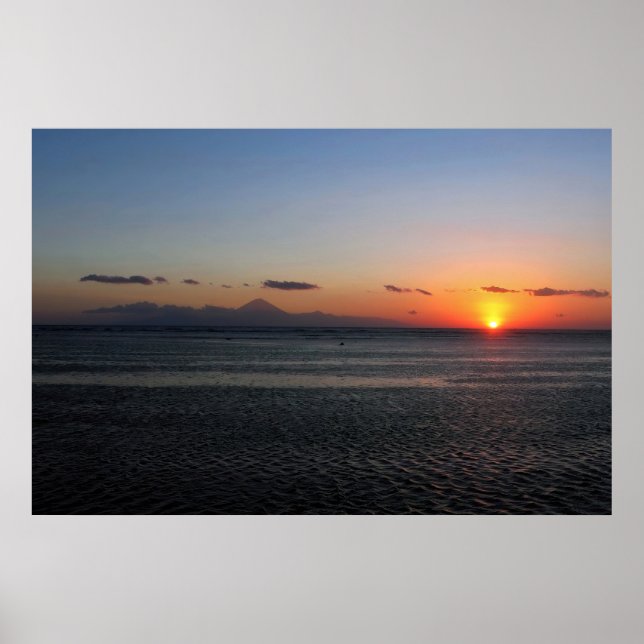 Trawangan Sunset Poster (Front)