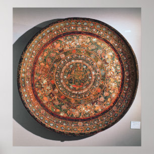 Tray from the Michoacan tribe Poster