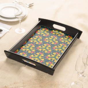 Tray Jimette Design red yellow on black