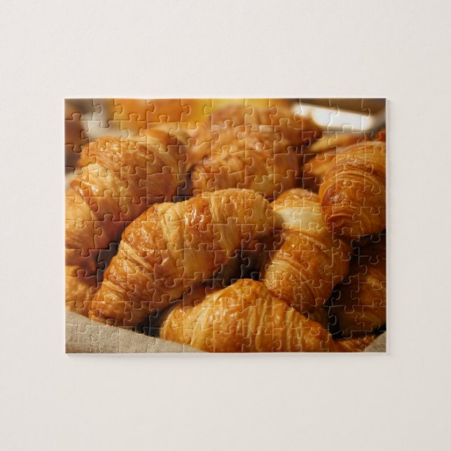 Tray of Croissants Jigsaw Puzzle (Horizontal)