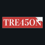 TRE45ON Bumper Sticker<br><div class="desc">Like the hat, but adhesive. And you can stick it on your car. Or anywhere else that sticks</div>