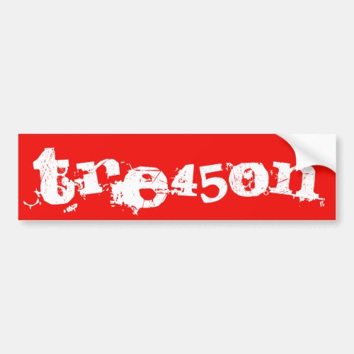Tre45son Bumper Sticker