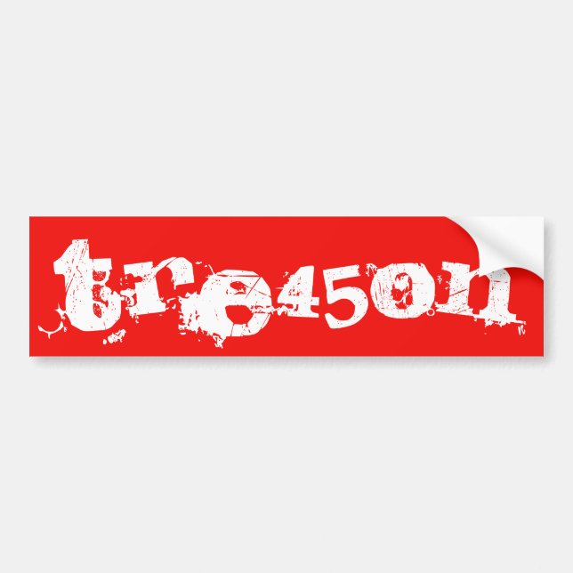Tre45son Bumper Sticker (Front)