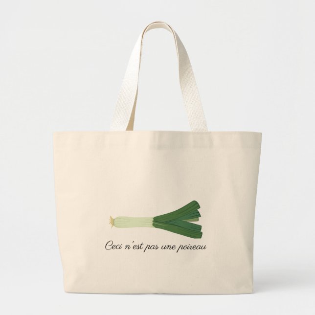 Treachery of Leeks Tote Bag (Front)