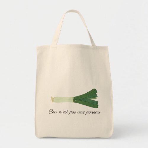 Treachery of Leeks Tote Bag