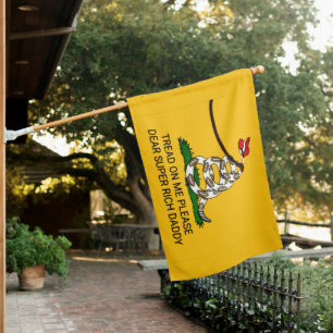 'Tread On Me Please...' House Flag