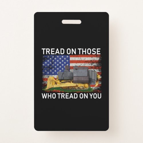 tread on those who tread on you T_Shirt Classic Ro Badge