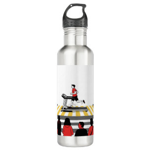 Treadmill Crosswalk Runner –  Stainless Steel Water Bottle
