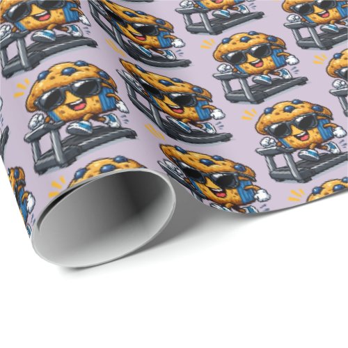 Treadmill Muffin Wrapping Paper