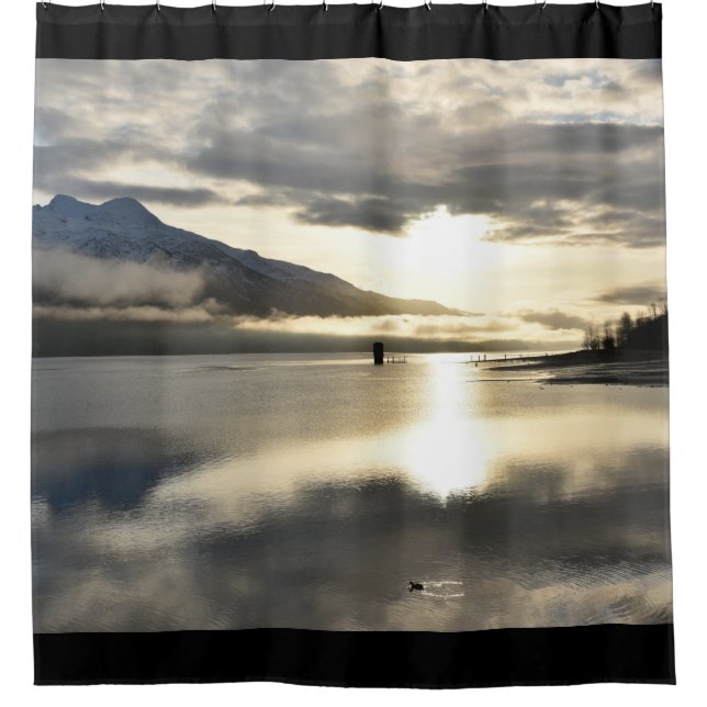 Treadwell Mine Pumphouse Shower Curtain (Front)