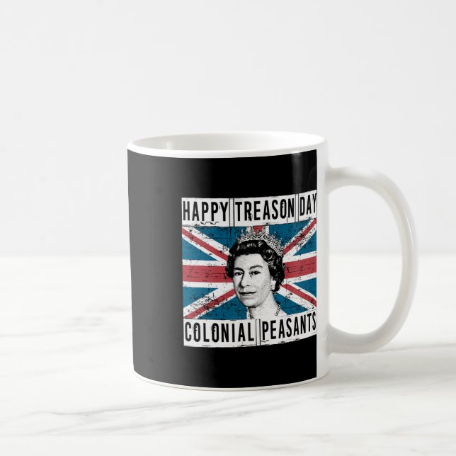 Treason Day British 4th Of July  Coffee Mug (Right)
