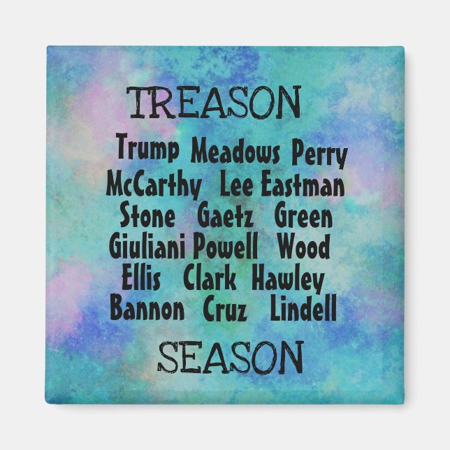 Treason Season Magnet (Front)