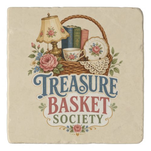 Treasure Basket Society Cottagecore Trivet