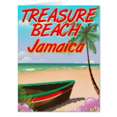 Treasure beach Jamaica travel poster (Front)