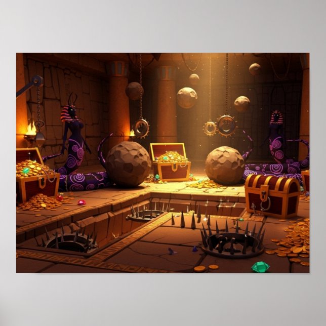 Treasure Chamber of the Serpents Poster (Front)