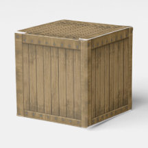 Treasure chest crate Favor Box