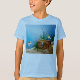 treasure chest dive swim water Destiny Gifts T-Shirt