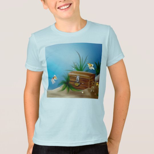 treasure chest dive swim water Destiny Gifts T-Shirt