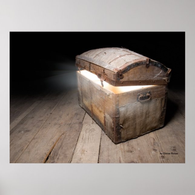 Treasure chest poster (Front)