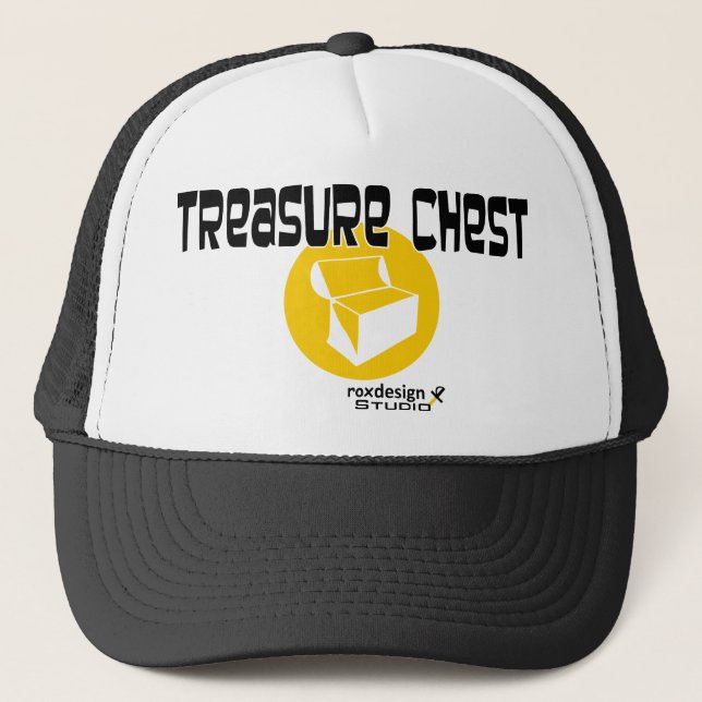 Treasure Chest Trucker Hat (Front)
