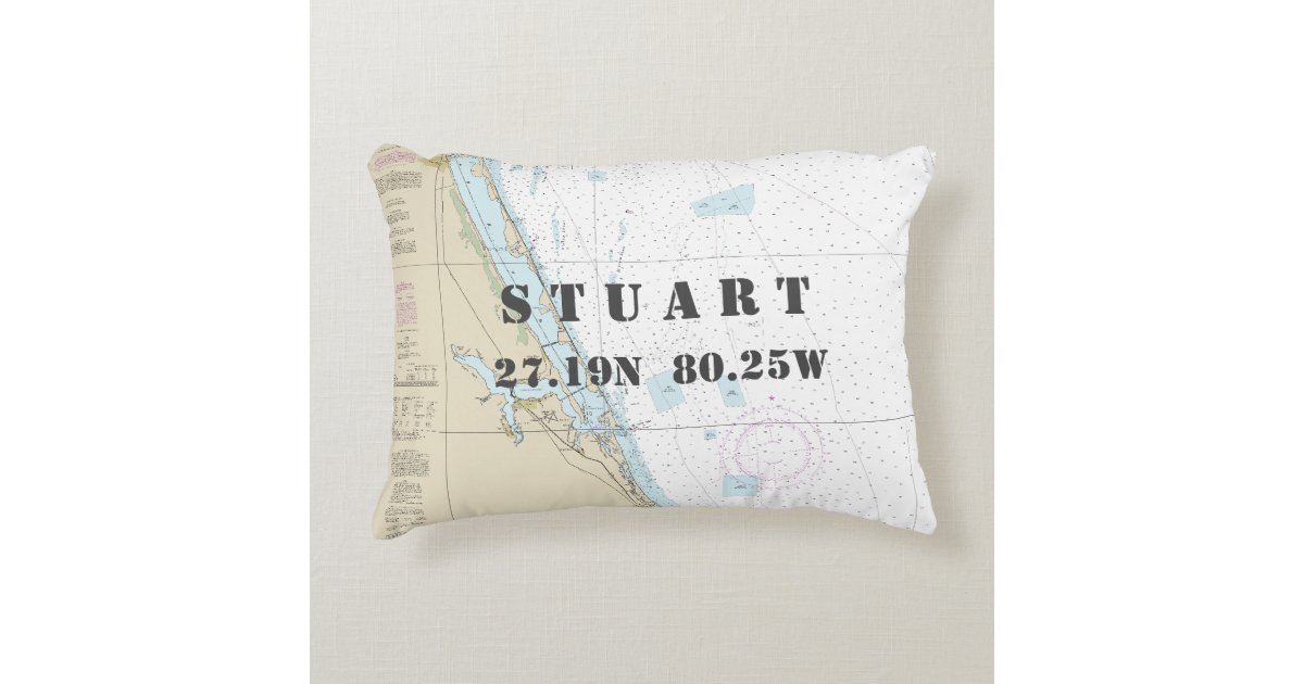 Nautical Pillow Buoy Pillow Coastal Pillow Fabric Buoy Beachy Pillow 