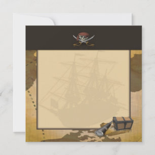 Treasure Hunt Invitation