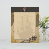 Treasure Hunt Letterhead (Standing Front)
