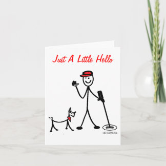 Treasure Hunter Hello Notecard
