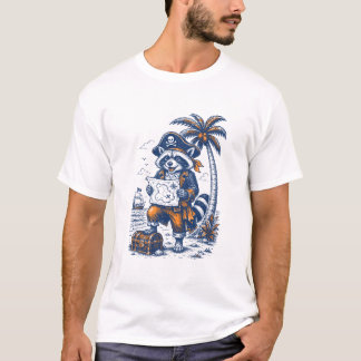 Treasure Hunter Raccoon T-Shirt