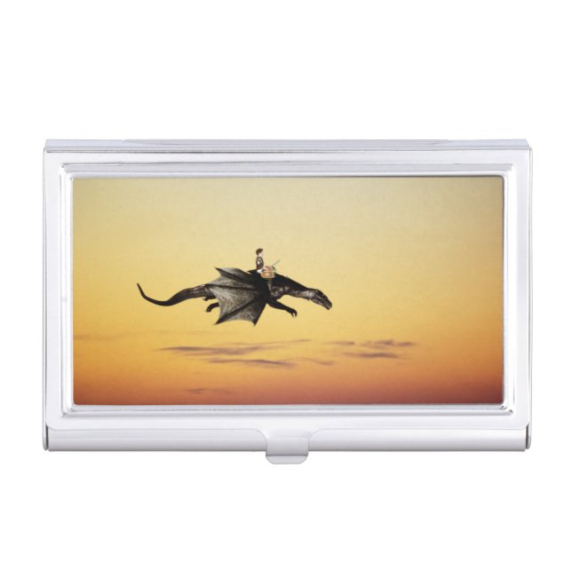 Treasure Hunting Business Card Holder (Front)