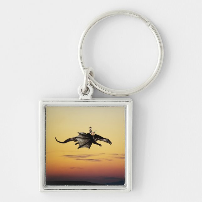 Treasure Hunting Keychain (Front)