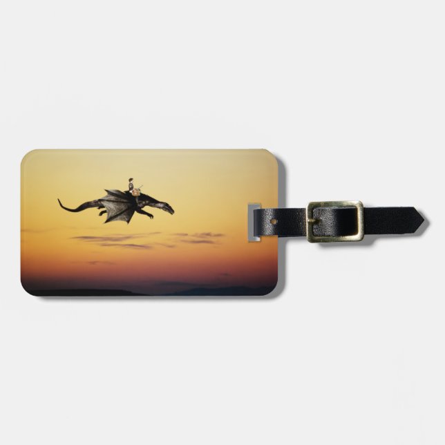 Treasure Hunting Luggage Tag (Front Horizontal)