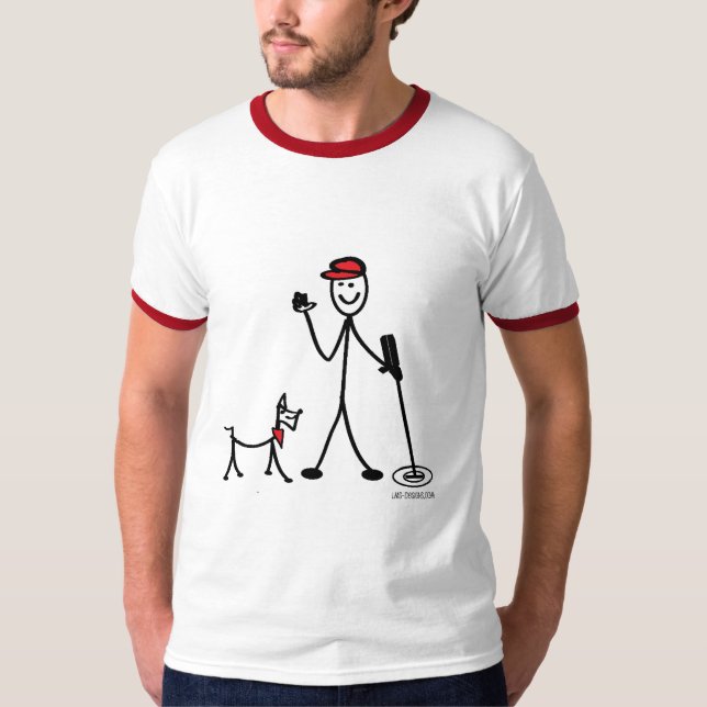 Treasure Hunting w/ Fido T-Shirt (Front)