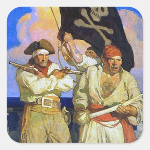 Treasure Island 2 Sticker