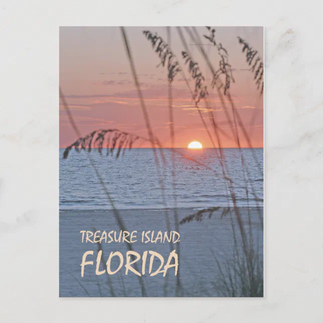 Treasure Island Florida Postcard Zazzle