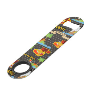 Treasure Island Palm Tropical Pirate Flag Raiding Bar Key
