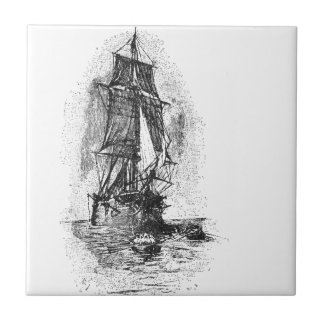 Treasure Island Pirate Ship Tile