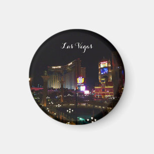 Treasure Island & The Venetian #3 Round Magnet