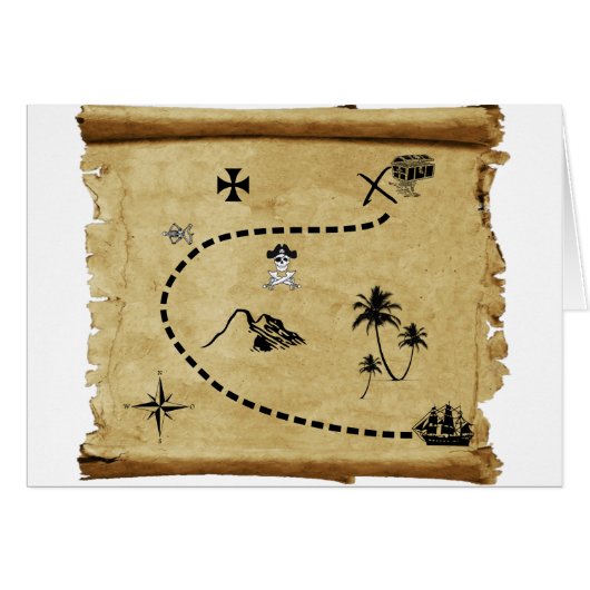treasure map cards (Front Horizontal)