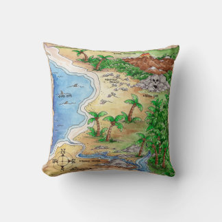 Treasure Map - Pillow