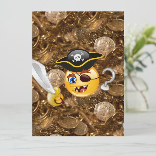 treasure pirate emoji (Standing Front)