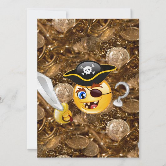 treasure pirate emoji (Front)