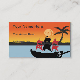 Treasure Ship Business Card