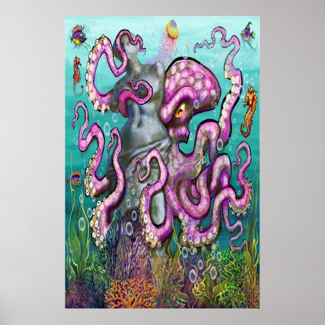 Treasure Tentacles Poster (Front)